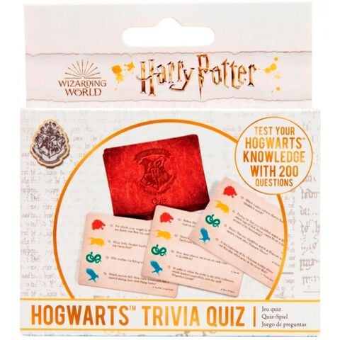 Jeu Trivia Quiz - Harry Potter - Pack De 50 Cartes De Questions Trivia